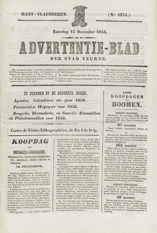 Het Advertentieblad (1825-1914) 1855-12-15