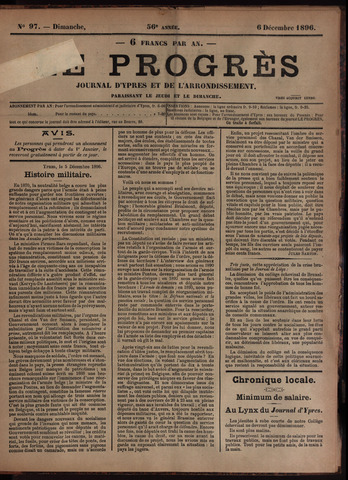 Le Progrès (1841-1914) 1896-12-06