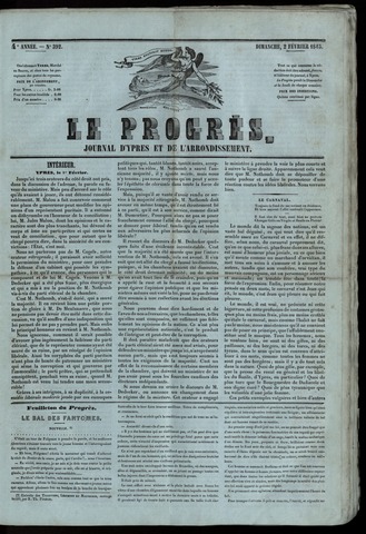 Le Progrès (1841-1914) 1845-02-02