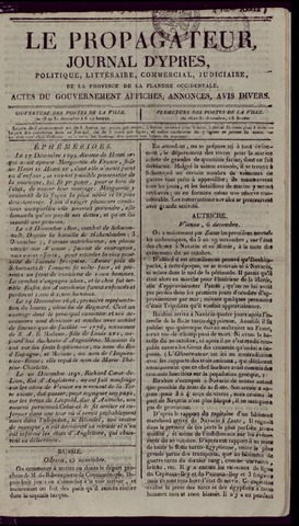Le Propagateur (1818-1871) 1827-12-19