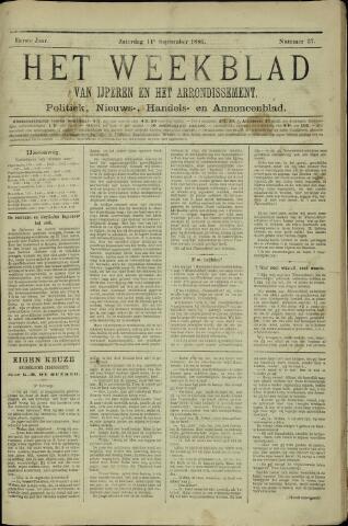 Het weekblad van Ijperen (1886-1906) 1886-09-11