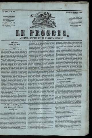 Le Progrès (1841-1914) 1845-03-23