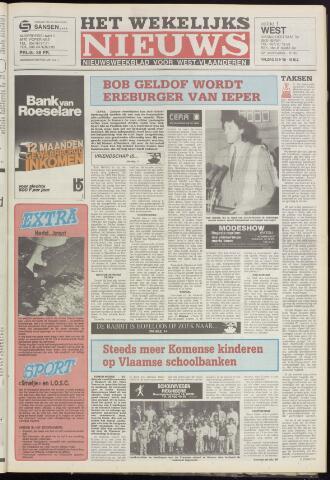 Het Wekelijks Nieuws (1946-1990) 1986-09-12