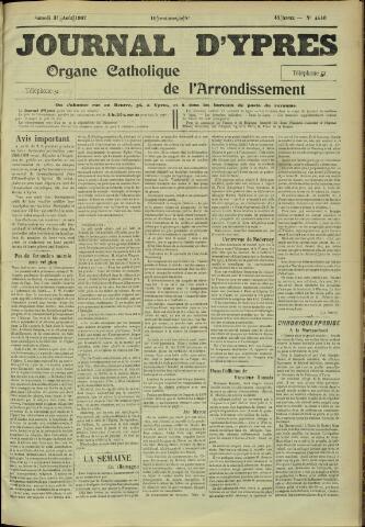 Journal d’Ypres (1874 - 1913) 1907-08-31