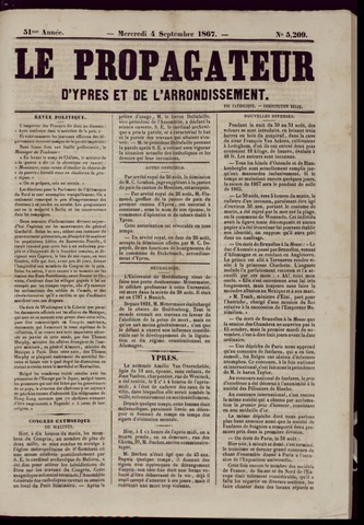 Le Propagateur (1818-1871) 1867-09-04