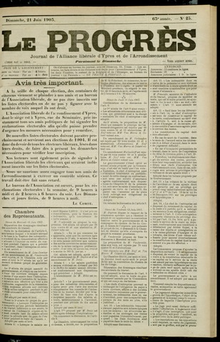 Le Progrès (1841-1914) 1903-06-21