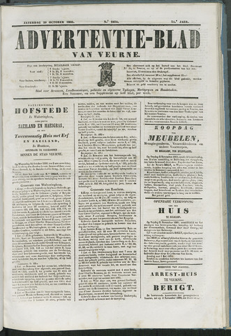 Het Advertentieblad (1825-1914) 1860-10-20