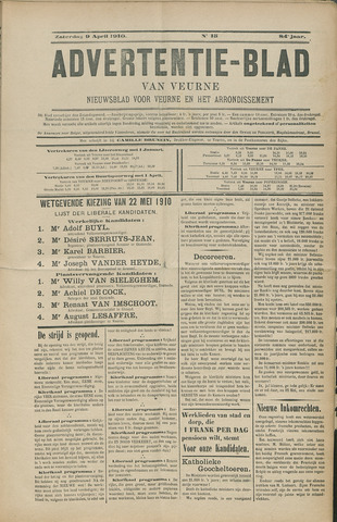 Het Advertentieblad (1825-1914) 1910-04-09