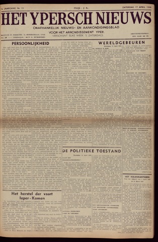 Het Ypersch nieuws (1929-1971) 1948-04-17