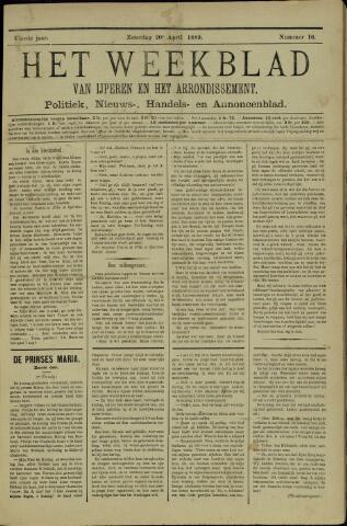 Het weekblad van Ijperen (1886 - 1906) 1889-04-20