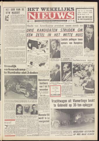 Het Wekelijks Nieuws (1946-1990) 1968-11-01