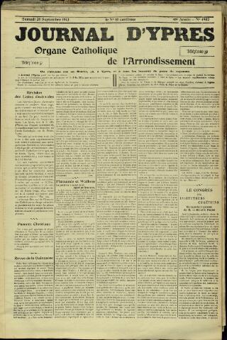 Journal d’Ypres (1874-1913) 1913-09-20
