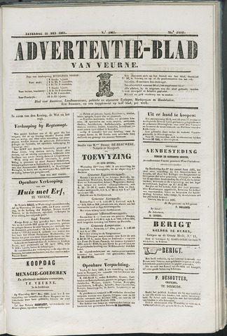 Het Advertentieblad (1825-1914) 1861-05-25