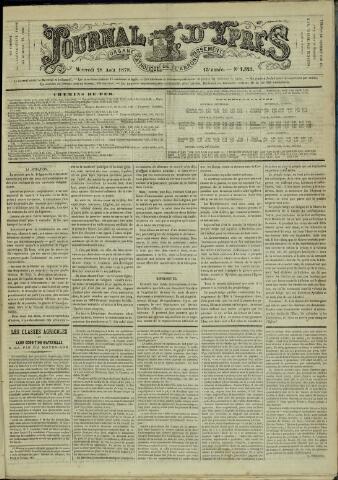 Journal d’Ypres (1874 - 1913) 1878-08-28