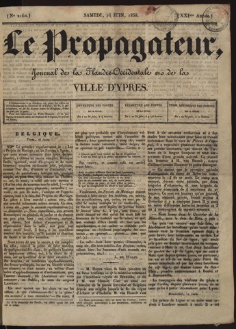 Le Propagateur (1818-1871) 1838-06-16