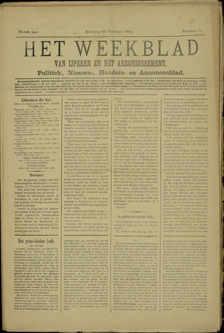 Het weekblad van Ijperen (1886 - 1906) 1895-02-23