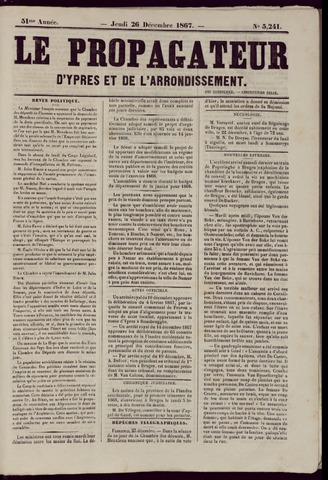 Le Propagateur (1818-1871) 1867-12-26