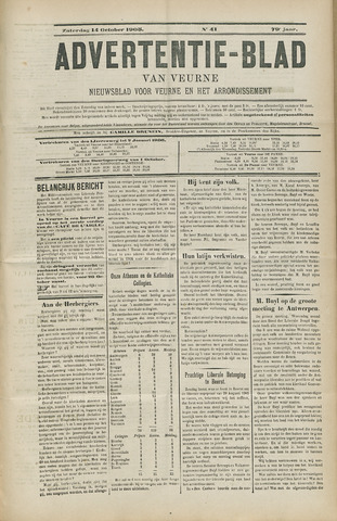 Het Advertentieblad (1825-1914) 1905-10-14
