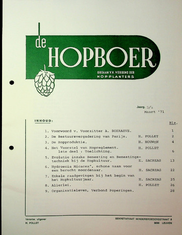De Hopboer (1904-1984) 1971