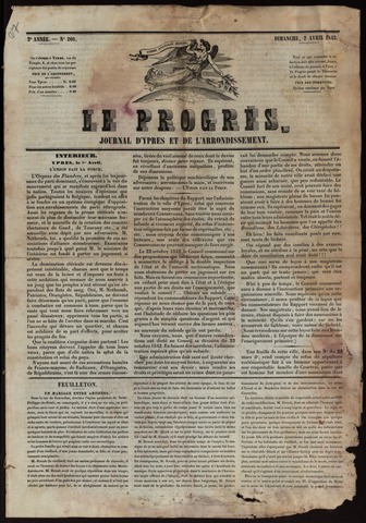Le Progrès (1841-1914) 1843-04-02