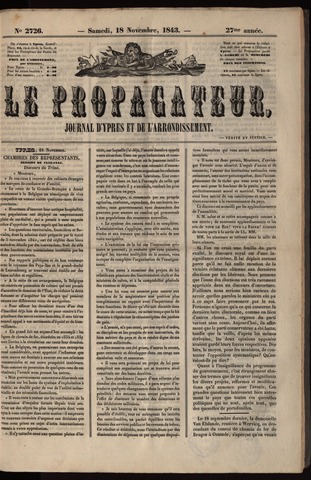 Le Propagateur (1818-1871) 1843-11-18