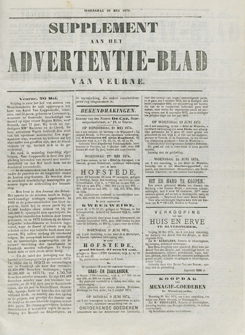 Het Advertentieblad (1825-1914) 1874-05-20