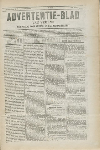 Het Advertentieblad (1825-1914) 1885-11-07