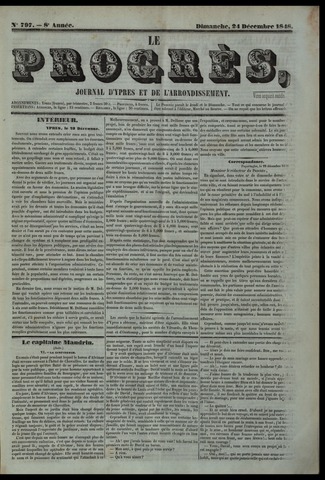 Le Progrès (1841-1914) 1848-12-24