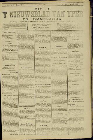 Nieuwsblad van Yperen en van het Arrondissement (1872-1912) 1901-01-19