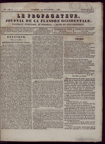 Le Propagateur (1818-1871) 1832-10-27