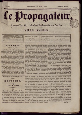 Le Propagateur (1818-1871) 1840-06-10