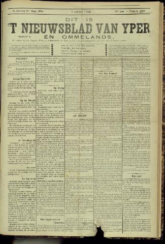 Nieuwsblad van Yperen en van het Arrondissement (1872-1912) 1904-08-27