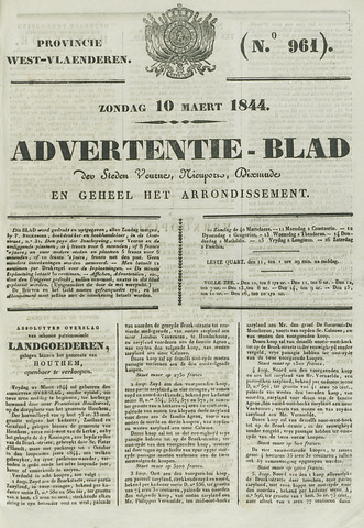 Het Advertentieblad (1825-1914) 1844-03-10