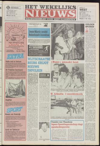 Het Wekelijks Nieuws (1946-1990) 1986-07-11