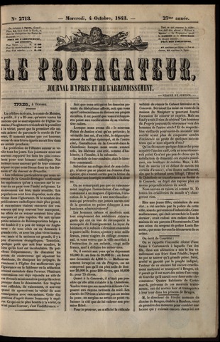 Le Propagateur (1818-1871) 1843-10-04