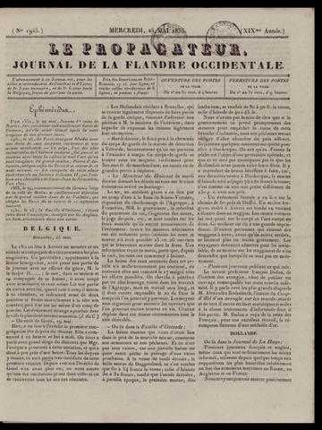 Le Propagateur (1818-1871) 1836-05-25