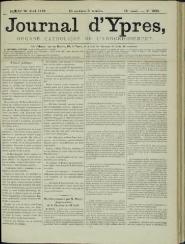 Journal d’Ypres (1874 - 1913) 1879-04-26