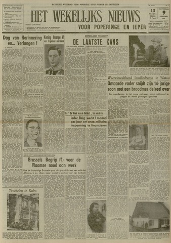 Het Wekelijks Nieuws (1946-1990) 1952-02-09