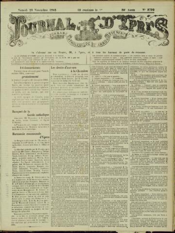 Journal d’Ypres (1874 - 1913) 1903-11-28
