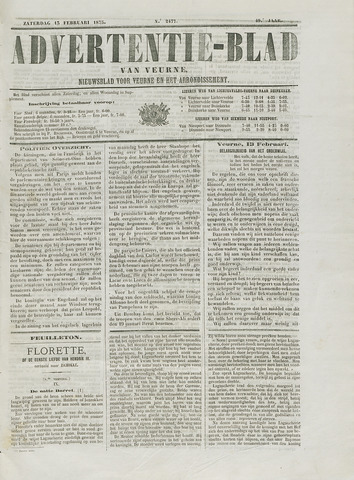 Het Advertentieblad (1825-1914) 1875-02-13
