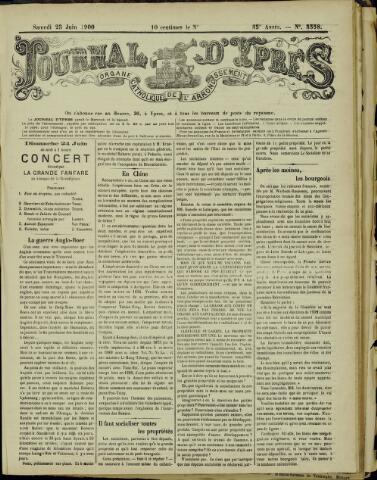 Journal d’Ypres (1874-1913) 1900-06-23