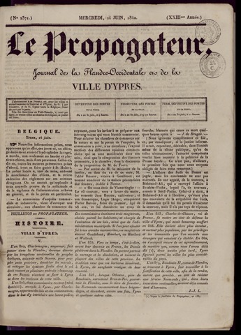 Le Propagateur (1818-1871) 1840-06-24
