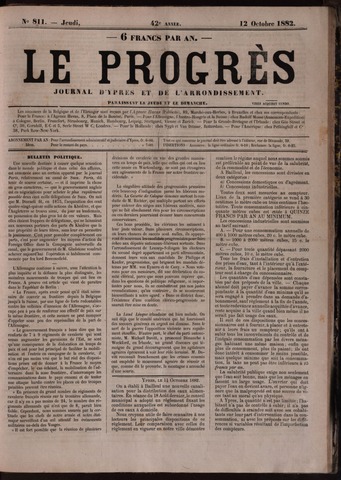 Le Progrès (1841-1914) 1882-10-12