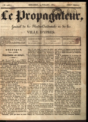 Le Propagateur (1818-1871) 1837-07-19