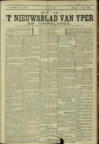 Nieuwsblad van Yperen en van het Arrondissement (1872-1912) 1904-04-16