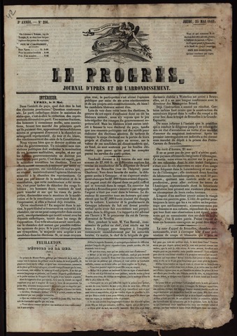 Le Progrès (1841-1914) 1843-05-25