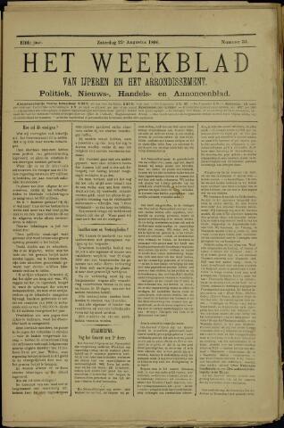 Het weekblad van Ijperen (1886-1906) 1896-08-22