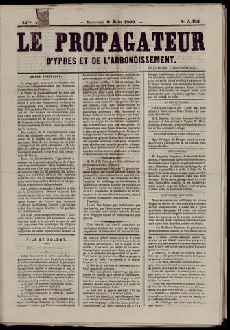 Le Propagateur (1818-1871) 1869-06-09