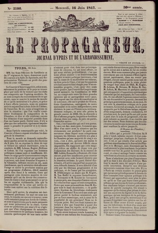 Le Propagateur (1818-1871) 1847-06-16