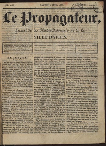 Le Propagateur (1818-1871) 1838-06-02